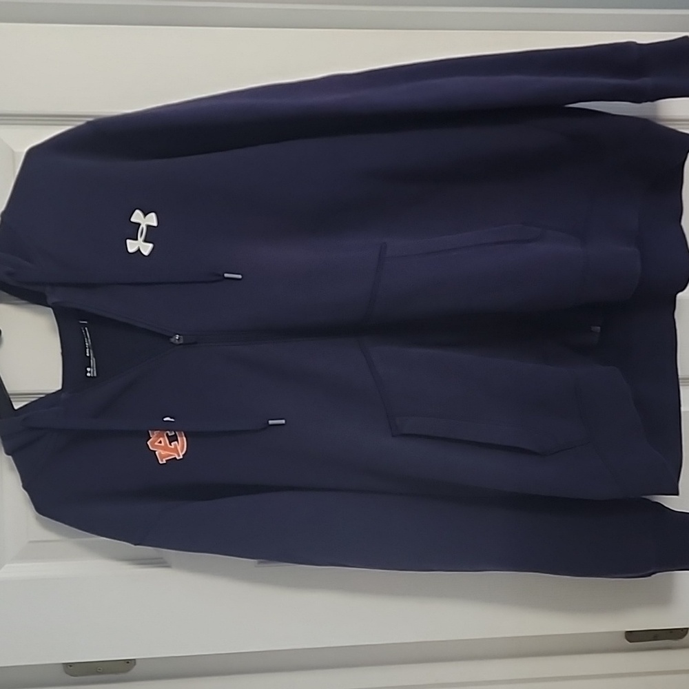 2XL Auburn Tigers Under Armour full-zip hoodie jacket